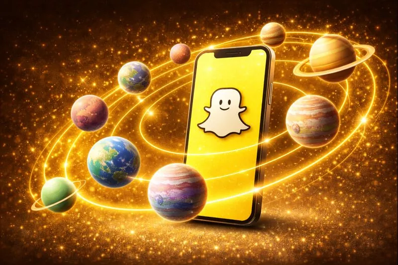 Snapchat Planets Order