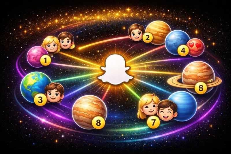 What Is Snapchat Planet Order
