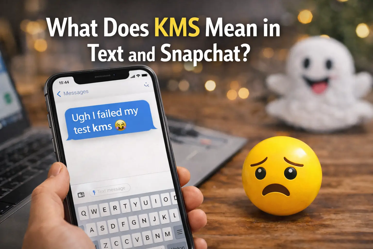 What Does KMS Mean in Text and Snapchat