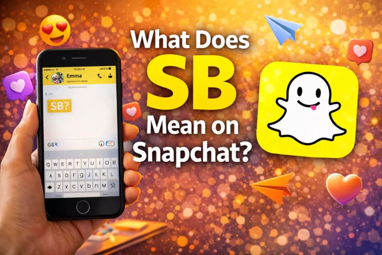 What Does SB Mean on Snapchat